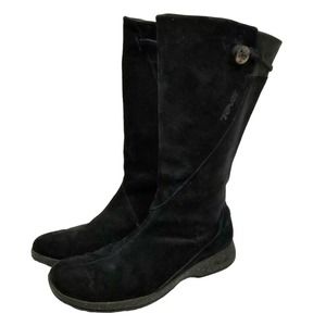 Teva Montecito 4026 Black Suede Boots Size 9